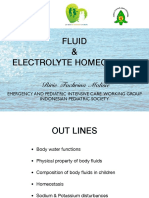 Fluid & Electrolyte Homeostasis: Ririe Fachrina Malisie