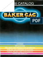 Baker CAC 1984-1985 Catalog