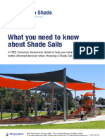 What You Need To Know About Shade Sails