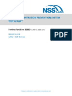 Fortinet FortiGate 3000D Test Report