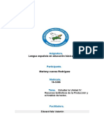 Tarea 4 Lengua Española