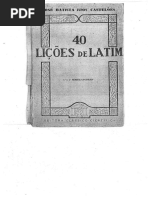 40 Liçoes de Latim