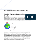 Satellite Characteristics: Orbits and Swaths