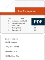 Supply Chain Management of Coca Cola