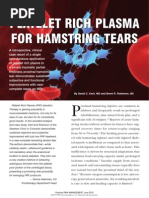 Download Platelet Rich Plasma for Hamstring Tears June 2010 by ligagenix SN39912000 doc pdf