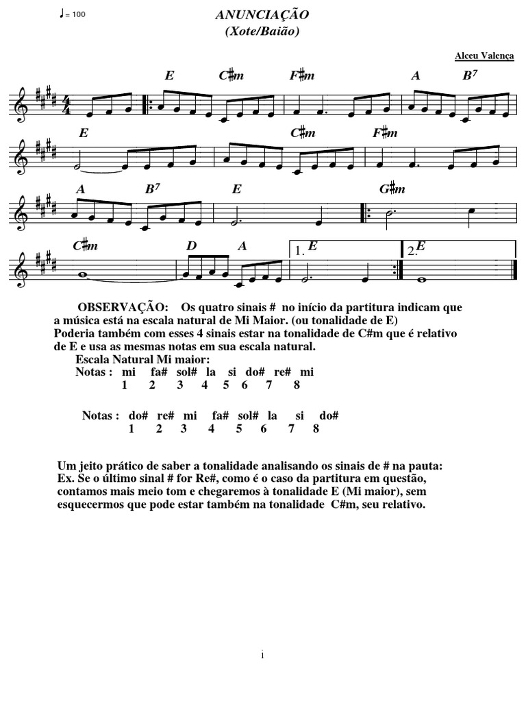 Letra Da Musica Anunciacao De Alceu Valenca