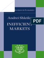 Andrei Shleifer - Inefficient Markets, An Introduction To Behavioural Finance 225 PDF