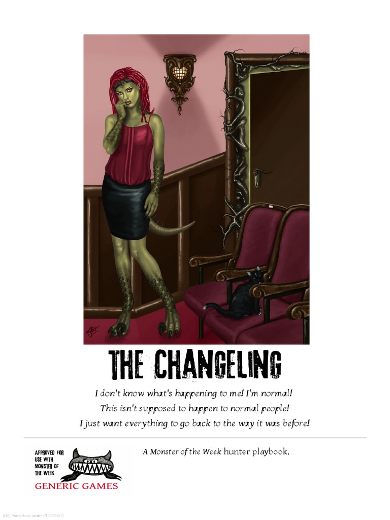Motw Changeling Playbook Pdf Feeling Pain