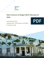 2019 Budget Features