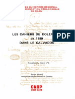 cahier de Doléances