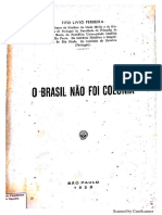 O Brasil Nao Foi Colonia Tito Livio Ferreira PDF