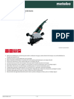 MFE 65 600365000 Rozadora de Muros Espagnol PDF