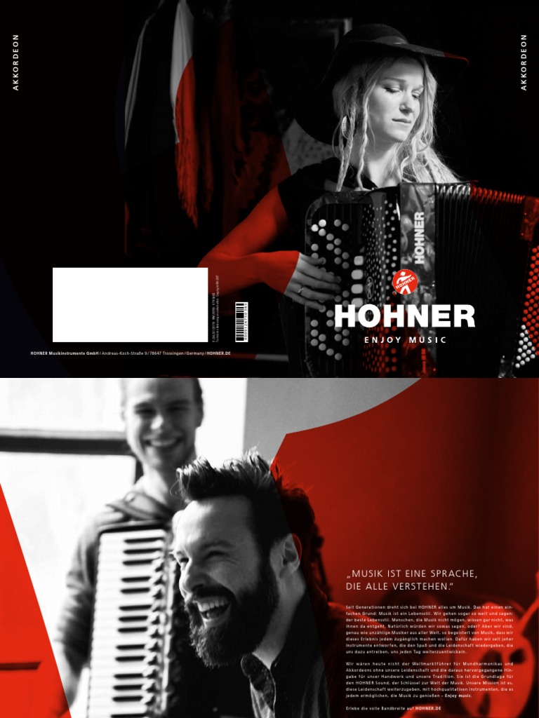 Hohner Accordion Catalog de PDF