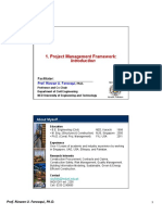 01a PM Framework PMP 111111