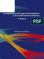 Los Significados Del Campo Electromagnético y Sus Transformaciones Históricas - E. Larrea Bellod