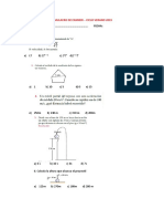 Simulacro de Examen-3ero Sec