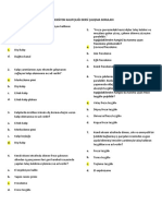 ENJEKSİYON KALIPÇILIĞI DERSİ ÇALIŞMA SORULARI. B. Alın Frezeleme. C. Eğik Frezeleme. D. Konik Frezeleme. A. Yatay Freze Tezgâhı PDF