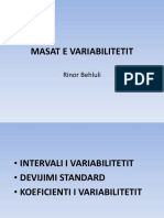 Masat e Variabilitetit