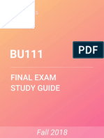 BU111 Study Guide - Comprehensive Final Exam Guide - Pest Analysis, Ikea, Business EthicsPremium