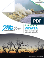 Paket Wisata Banyuwangi Dari Manggarwangi Tour