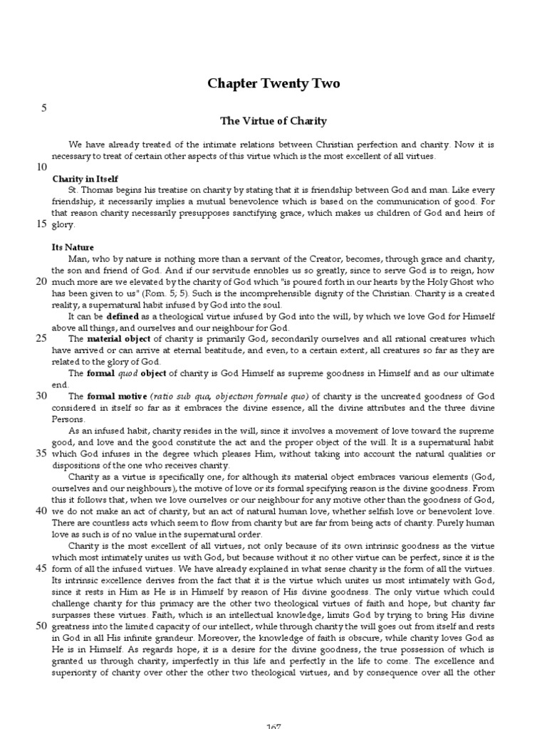 The Nature and Superiority of Charity | PDF | Grace In Christianity ...
