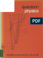 Quantum Physics Berkeley Physics Course Volume 4 PDF