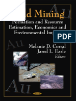 Melanie D. Corral, Jared L. Earle-Gold Mining_ Formation and Resource Estimation, Economics and Environmental Impact-Nova Science Pub Inc (2009).pdf