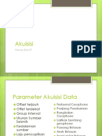 Akuisisi Data Seismik Refraksi Untuk Penentuan Struktur Bawah Permukaan