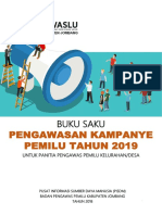 Buku Saku Pengawasan Kampanye Panwaslu Desa/Kelurahan Pemilu 2019