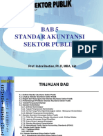 Bab 5 Standar Akuntansi Sektor Publik: Prof. Indra Bastian, PH.D, MBA, Akt
