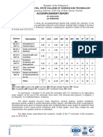 Accomplishment Report: Davao Oriental State College of Science and Technology