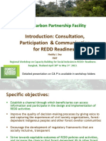 Introduction: Consultation, Participation & Communication For REDD Readiness