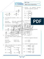 Funciones trigonométricas: dominios, rangos, períodos y gráficas