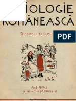 Sociologie Românească Revista Secţiei Sociologice A Institutului Social Român, 01, Nr. 07-09, Iulie-Septembrie 1936 PDF