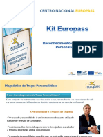 Kit Europass Reconhecimento de Tra