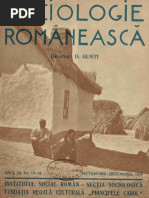 Sociologie românească Revista Secţiei Sociologice a Institutului ...