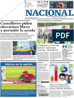 El Nacional, Versión Digital Del Viernes 08 de Febrero de 2019