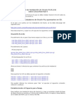 Manual de Instalación de Oracle 9i