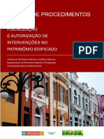 Manual de Fiscalização e Autorização de Intervenções No Patrimônio Edificado