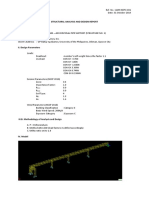 Structural Analysis and Design Report I. Project Information