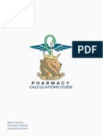 Pharmaceutical Calculations Guide