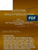 Data Dan Skala Pengukuran