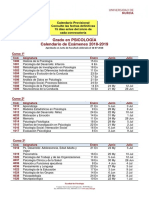 GradoPsicologia CalendarioExamenes2018 2019