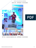 4TH INDONESIA ARBA SHOW