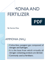 Ammonia and Fertilizer