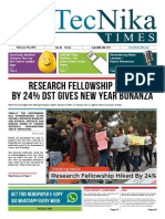 Biotecnika Times Newspaper 5th February 2019