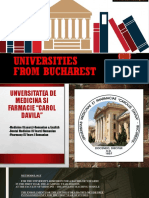 Universities From Bucharest