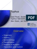 Typhus: Gaol Fever, Epidemic Typhus Tabradillo, War Fever, Jail Fever