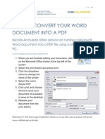 How To Print To PDF