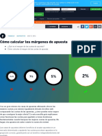 ¿Cómo Calcular Los Márgenes de Apuesta - Calcula El Margen de Tu Casa de Apuestas